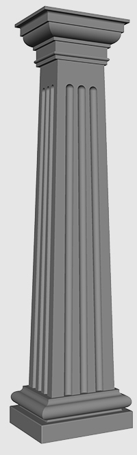 Atlas Columns - Pressed Concrete and Light Weight Products